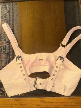 Free people adjustable leather harness